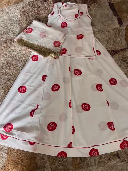 Faganiya Cotton Poshak